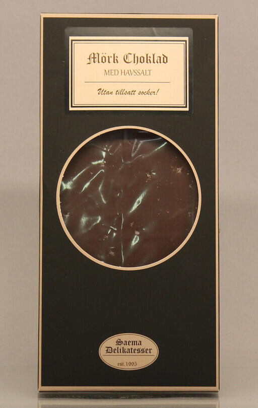 Mörk Choklad med Havssalt 90 gr