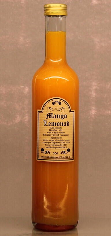 Mango Lemonad 50 cl 1x6kpl