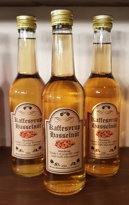 Hasselnöt Kaffesyrup 35cl